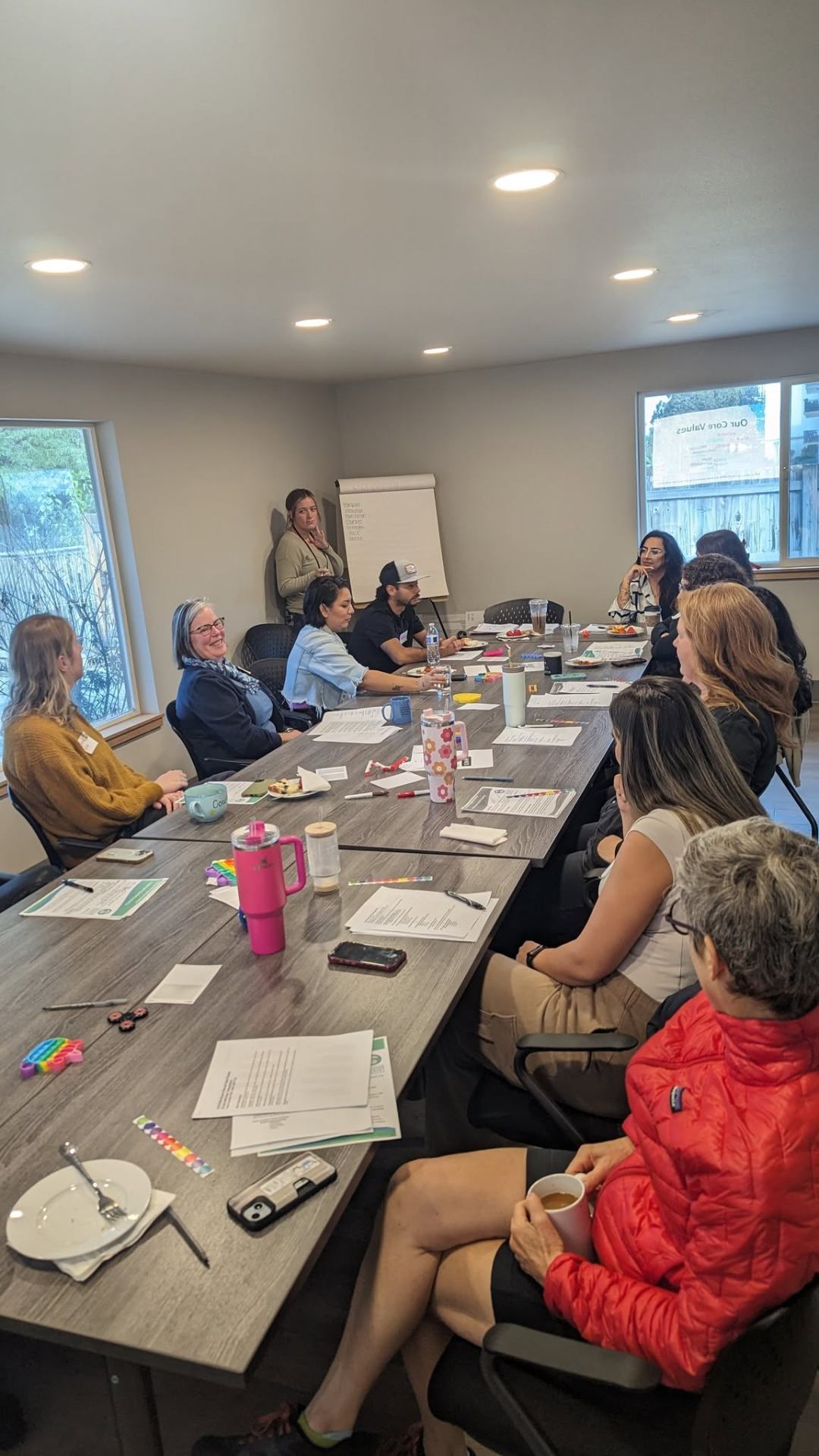 Our consultants around a planning table
